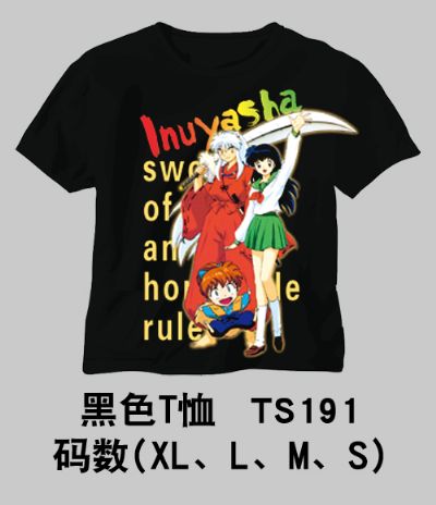 inuyasha anime t-shirt