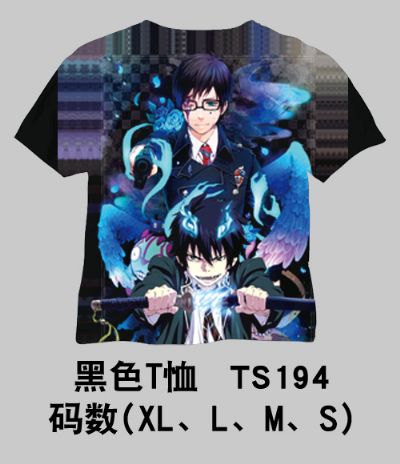 Ao no Exorcist anime t-shirt