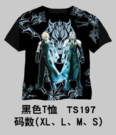 final fantasy anime t-shirt