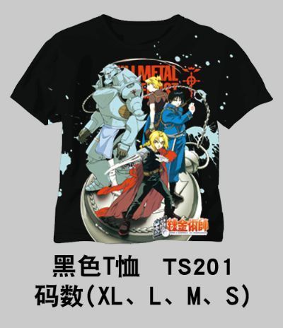 fullmetal alchemist anime t-shirt