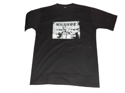 metal gear solid anime t-shirt