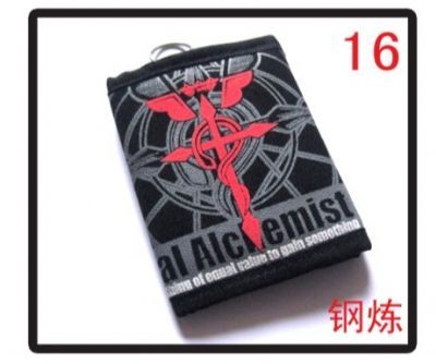 fullmetal alchemist anime wallet