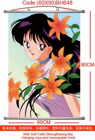 Sailor Moon Hino Rei Wall Scroll