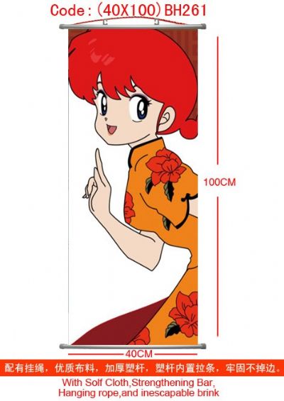 ranma anime wallscroll