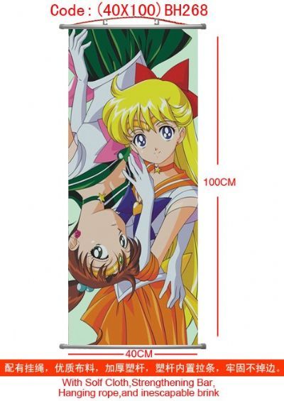 sailormoon anime wallscroll