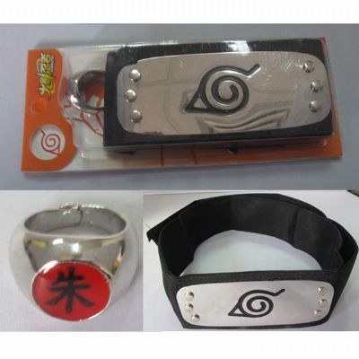 Naruto Set (Headband + Ring)