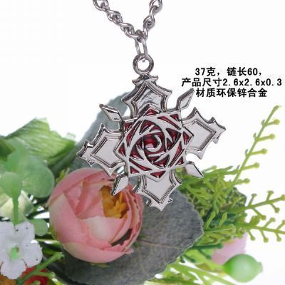 vampire anime necklace