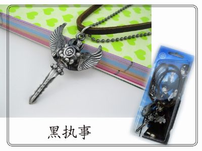 Kuroshitsuji Crown Angle Necklace