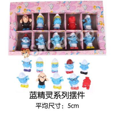 smurfs anime figure