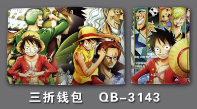 one piece anime wallet