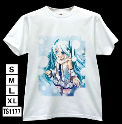 miku.hatsune anime t-shirt