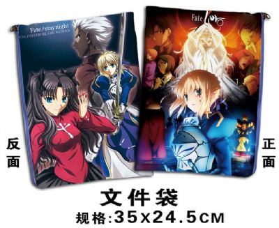 fate stay night anime file bag