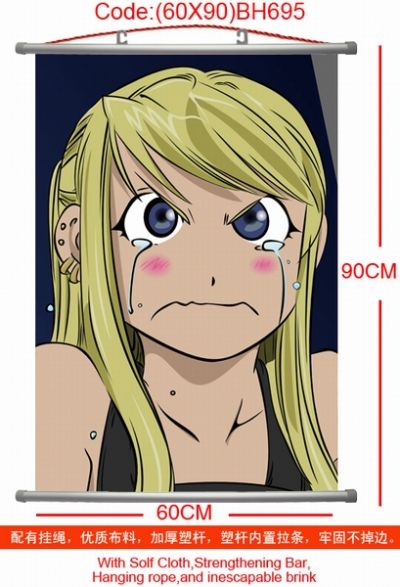 Fullmetal Alchemist Winry Rockbell Wallscroll