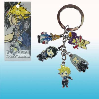 final fantasy anime keychain