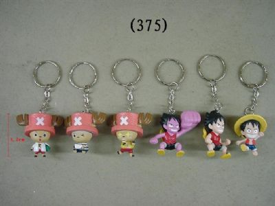 one piece anime keychain