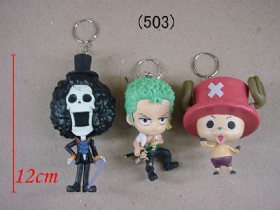 one piece anime keychain