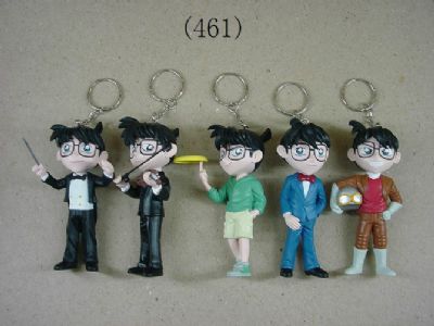 detective conan anime keychain