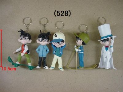 detective conan anime keychain