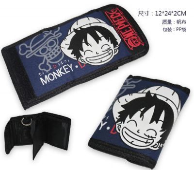 one piece anime wallet