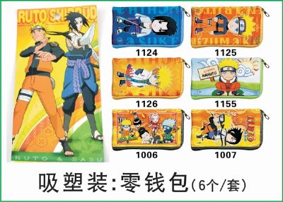Naruto Purse(price for a set of 6 pcs)
