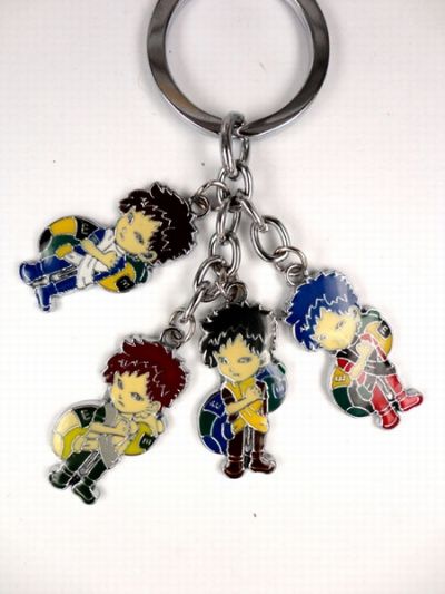 Naruto Gaara 4 Pendant Colourful Key Chain