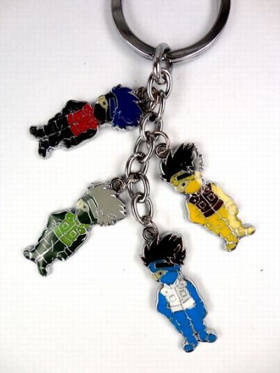 Naruto Kakashi 4 Pendant Colourful Key Chain