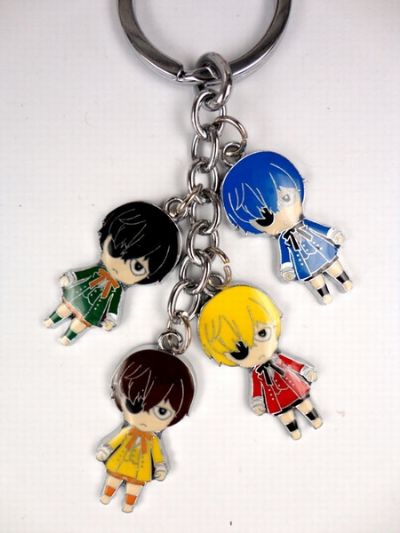 Kuroshitsuji Ciel 4 Pendant Colourful Key Chain