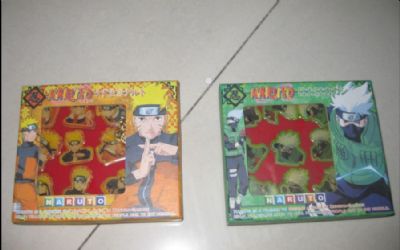 Naruto Anime brooch set
