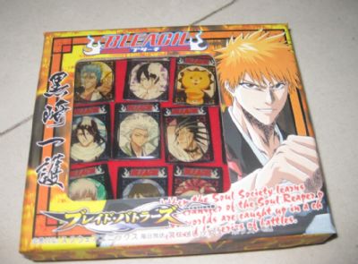 bleach anime brooch set