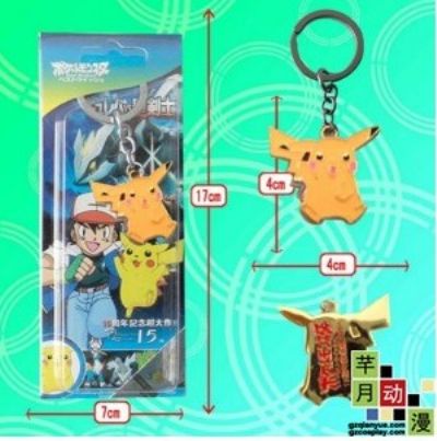 pokemon anime keychain