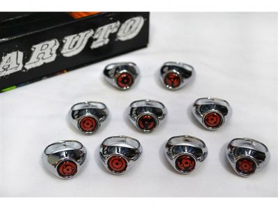 Naruto Anime ring set