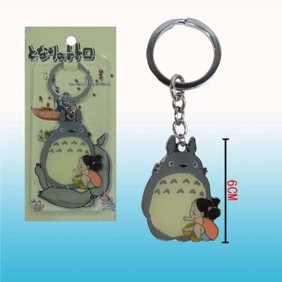 totoro anime keychain