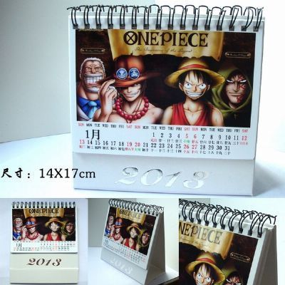 One Piece Desk Calendar 2013