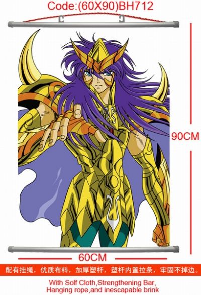 Saint Seiya Wallscroll