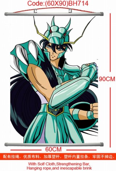 Saint Seiya Shiryu Wallscroll