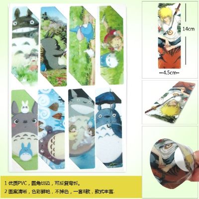 TOTORO PVC Bookmark(price for 5 sets)