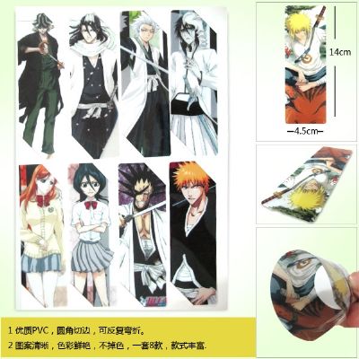 Bleach PVC Bookmark(price for 5 sets)