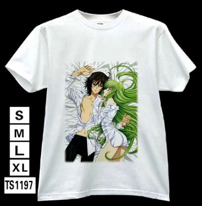 geass anime t-shirt