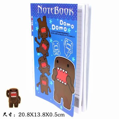 Domo Kun Notebook(price for 5 pcs,radom selection)