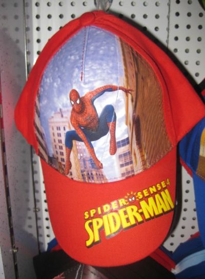 spiderman anime cap