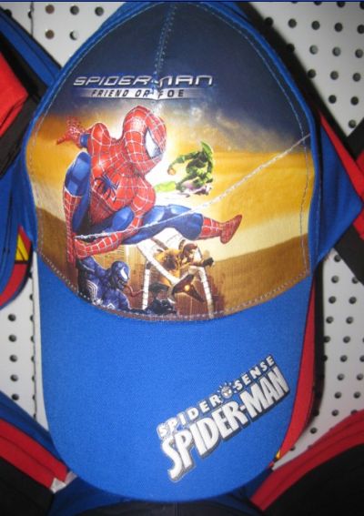 spiderman anime cap