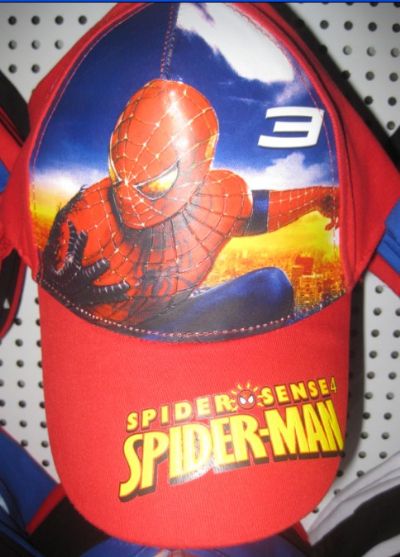 spiderman anime cap