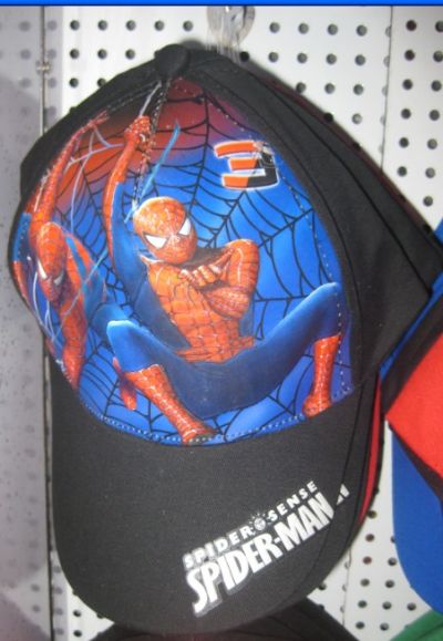 spiderman anime cap