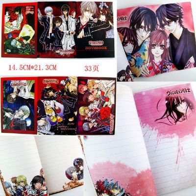 Vampire and Knight Notebook(price for 4 pcs a set)