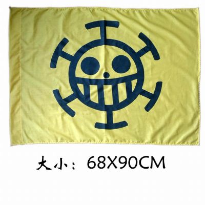 One Piece Trafalgar Law Flag(yellow)
