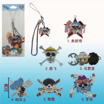 one piece anime phonestrap