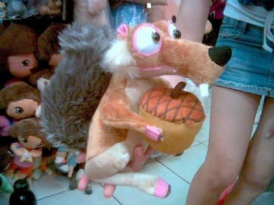 Ice Age anime plush doll