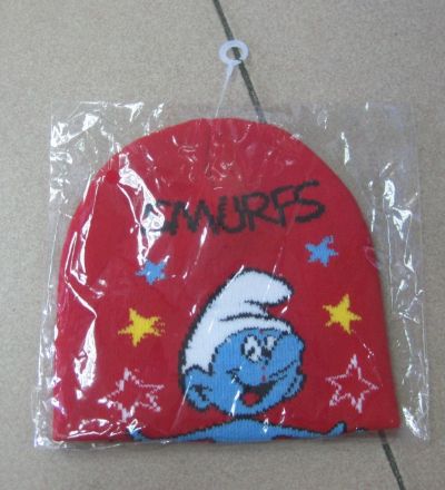 smurfs anime cap