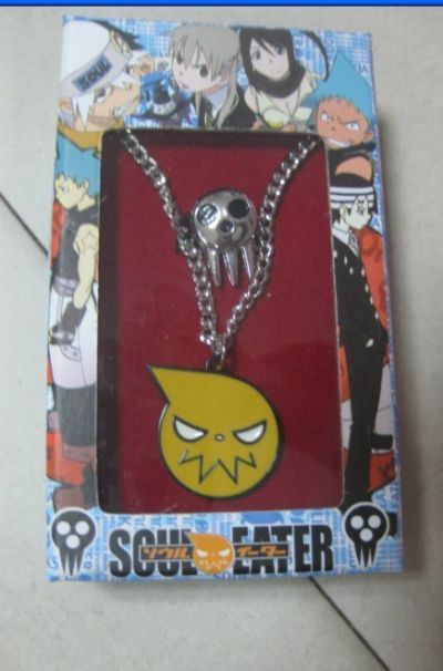 soul eater anime necklace set