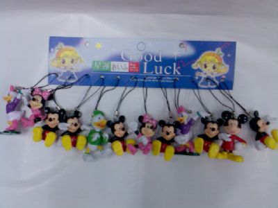 mickey anime phonestrap